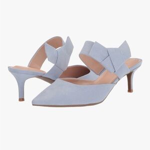 Bandolino Kitten heel mules in light blue